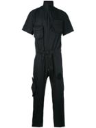 Y-3 High Neck Belted Jumpsuit - Black