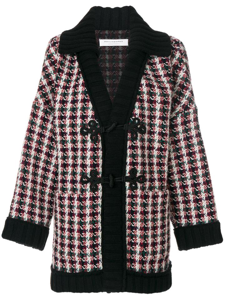 Philosophy Di Lorenzo Serafini Oversized Jacket - Multicolour
