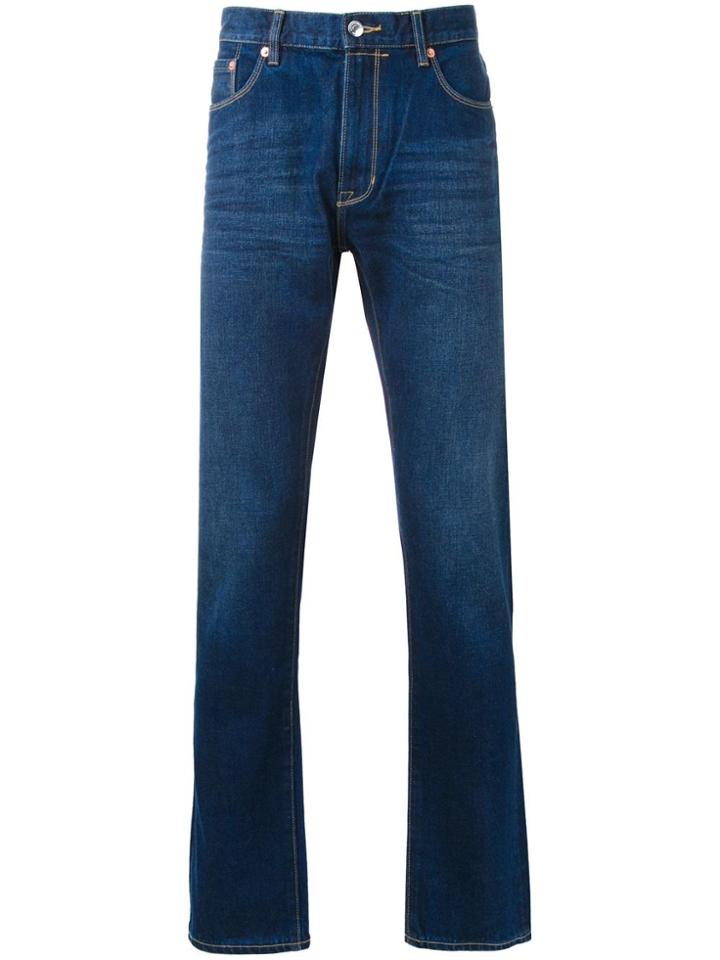 Kent & Curwen Classic Straight Jeans - Blue