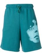 Misbhv Printed Shorts - Blue