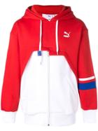 Puma Two-tone Hoodie - Red