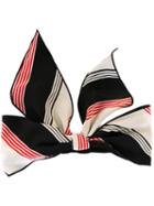 Marc Jacobs Striped Bow Headband