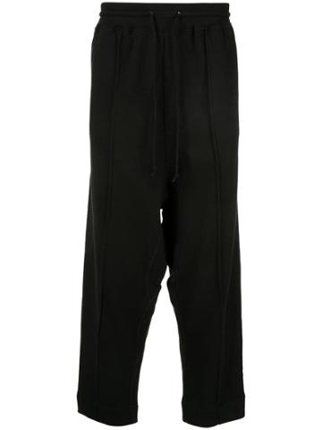 Abasi Rosborough Cropped Track Pants - Black