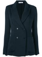Barena - Blazer Jacket - Women - Viscose/polyamide/cotton - 46, Blue, Viscose/polyamide/cotton