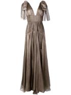 Maria Lucia Hohan Rowen Evening Dress - Brown