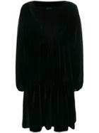 Plein Sud Flared Wrap Dress - Black