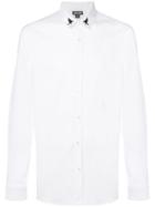 Just Cavalli Embroidered Collar Shirt - White