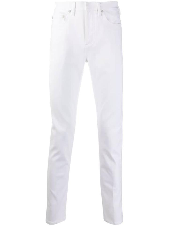 Neil Barrett Slim Fit Jeans - White