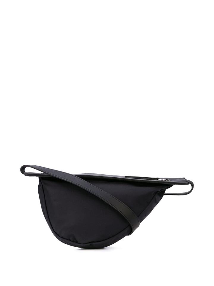 The Row Asymmetrical Shoulder Bag - Black