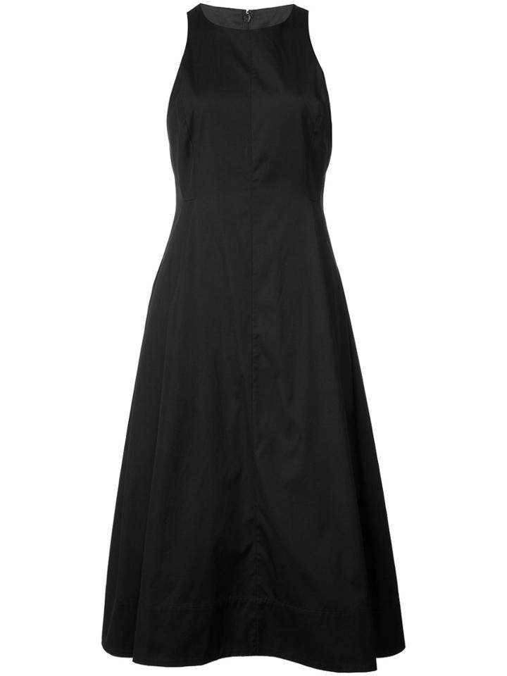 Protagonist Shaped Bodice Dress - Black
