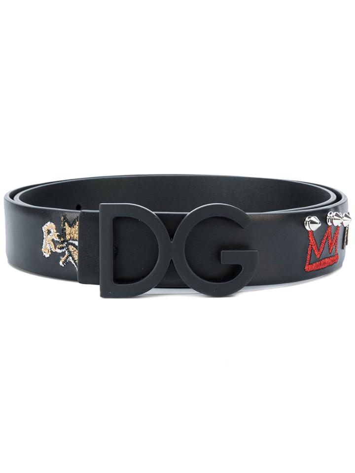 Dolce & Gabbana Prince Forever Belt - Black