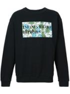 Enfants Riches Deprimes 'classique Vs' Sweatshirt, Adult Unisex, Size: Small, Black, Cotton