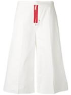 Brognano Cropped Trousers, Women's, Size: 38, White, Cotton