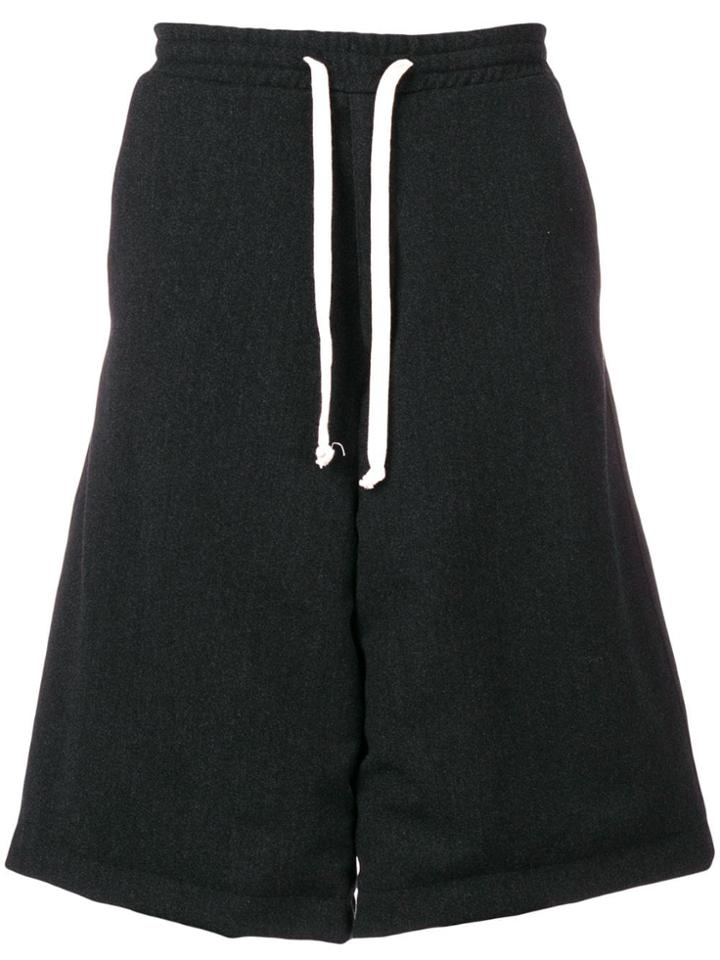 Société Anonyme Drawstring Wide Leg Shorts - Grey