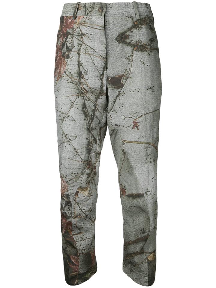 Forme D'expression Tailored Curve Pants - Grey