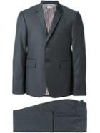 Thom Browne Two Piece Suit, Men's, Size: 2, Grey, Cupro/wool