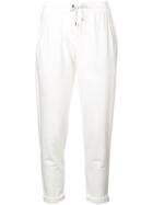 Brunello Cucinelli Straight Leg Trousers - White