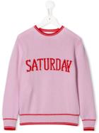 Alberta Ferretti Kids Teen Saturday Soft Knit Jumper - Pink