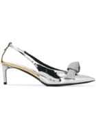 Tom Ford Knot-detail Pumps - Metallic