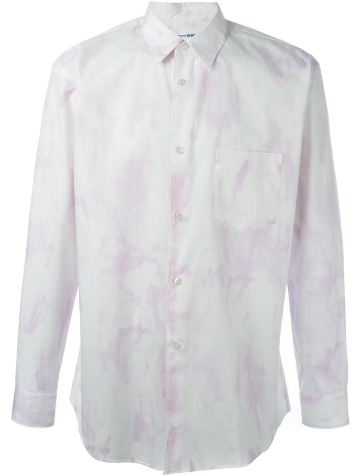 Comme Des Garçons Shirt Tie Dye Print Shirt