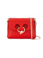 Mini Red Pierce Shoulder Bag - Women - Leather/metal - One Size, Leather/metal, J.w.anderson