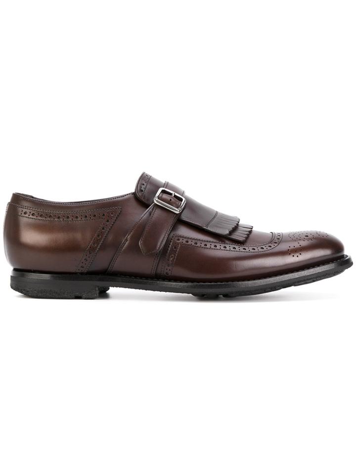 Church's Shangai 5 Monk Shoes - Brown