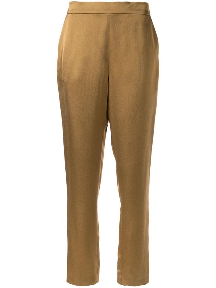 Layeur Slim Fit Trousers - Brown