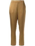 Layeur Slim Fit Trousers - Brown