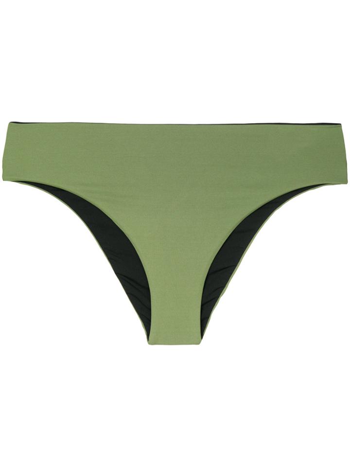 Fisico Reversible Halterneck Bikini Top - Green
