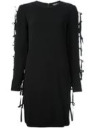 Dkny Ribbon Tie Detail Dress