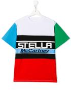 Stella Mccartney Kids Teen Stella Logo Print T-shirt - White
