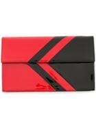 Tomasini Chevron Clutch - Black