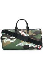Sprayground Check Cam Shark Tote - Green