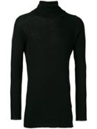The Viridi-anne Turtle Neck Sweater - Black