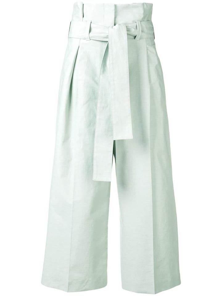 Stella Mccartney Paperbag Trousers - Green