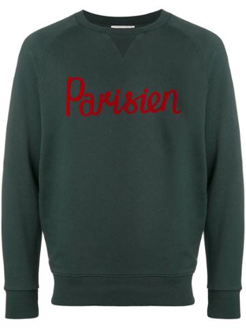 Maison Kitsuné Parisien Sweatshirt - Green