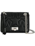 Jimmy Choo Small Helia Shoulder Bag - Black