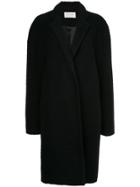 Strateas Carlucci Single Breasted Coat - Black