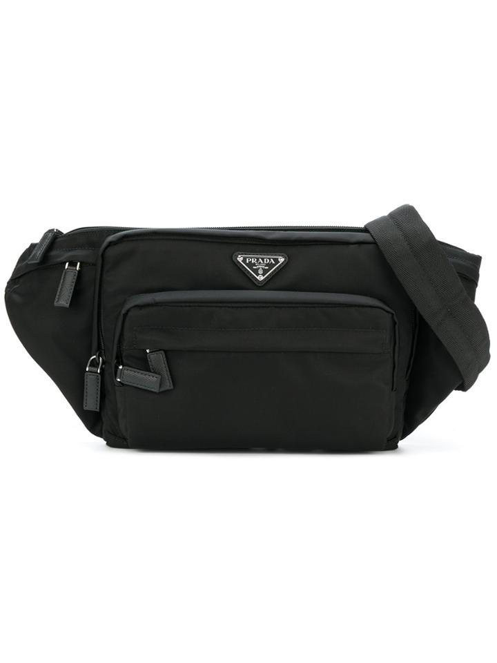 Prada Nylon Belt Bag - Black