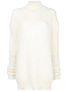 Jil Sander Turtle Neck Jumper - White