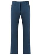Gloria Coelho Straight Leg Trousers, Women's, Size: 38, Blue, Elastodiene/polyimide