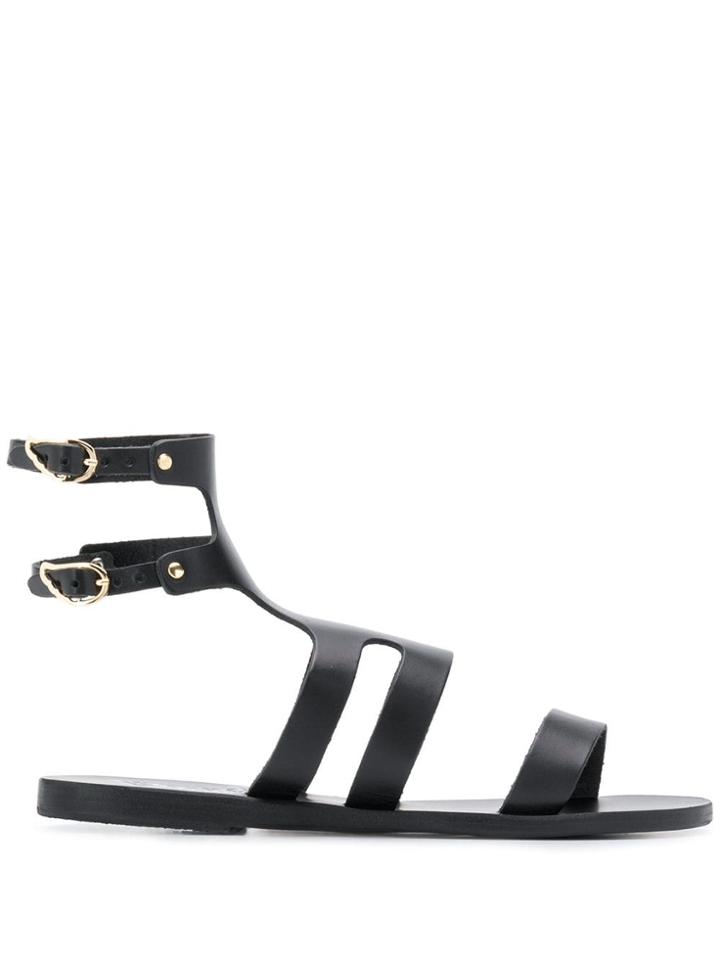 Ancient Greek Sandals Agapi Gladiator Sandals - Black
