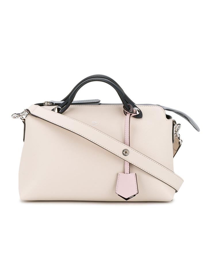 Fendi Mini By The Way Bag, Women's, Nude/neutrals, Leather