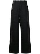 Uma Wang High-waisted Trousers - Black
