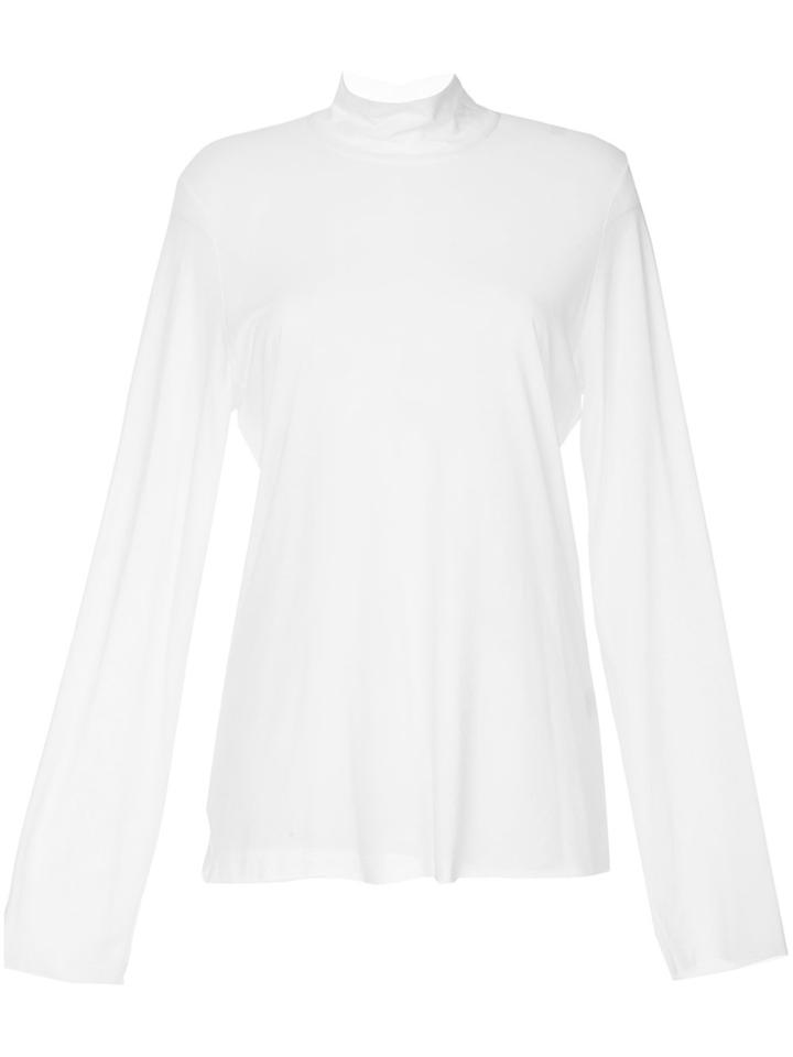 Matin Fine Turtleneck - White