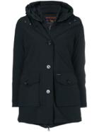 Woolrich Layered Padded Coat - Black