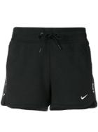 Nike Logo Stripe Shorts - Black