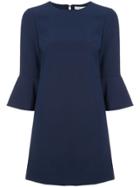 Alice+olivia Flared Sleeve Short Dress - Blue