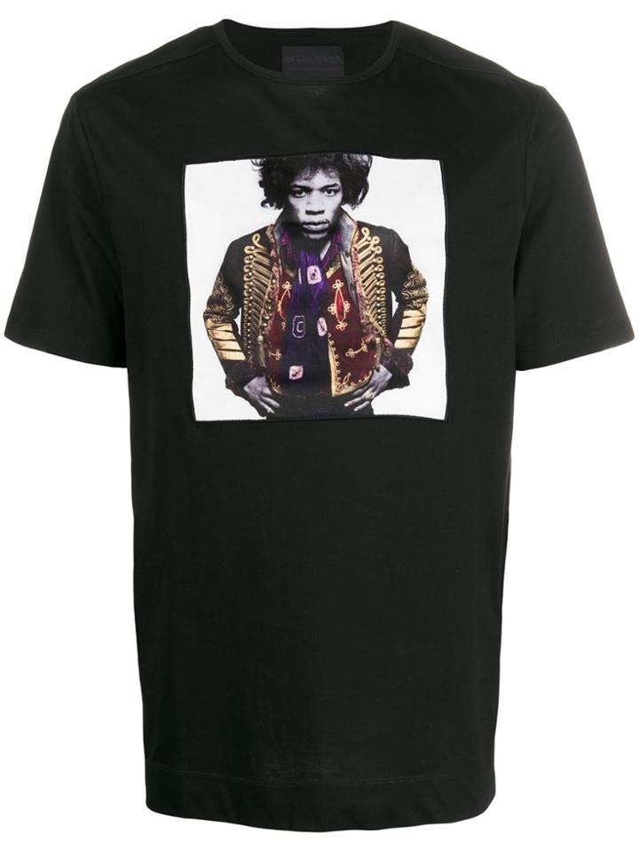 Limitato Jimi Hendrix Print T-shirt - Black