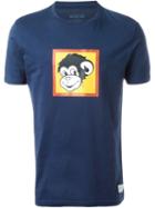 Paul Smith Jeans Monkey Print T-shirt, Men's, Size: S, Blue, Cotton